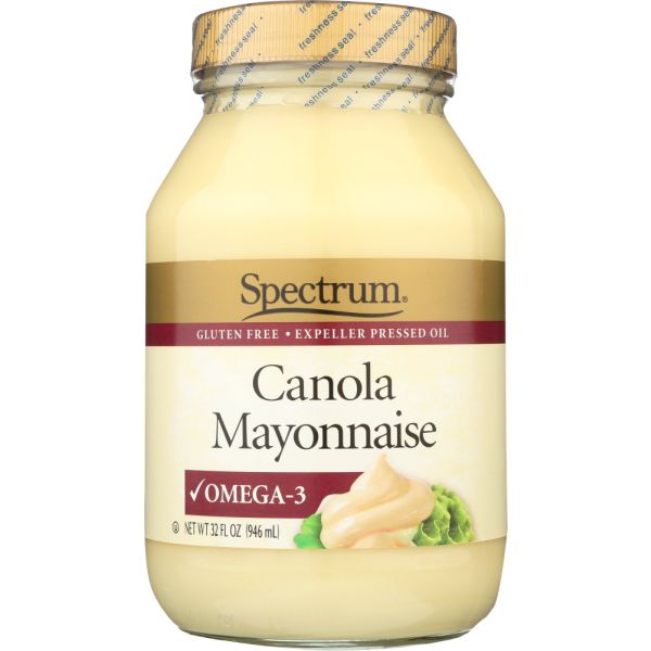 SPECTRUM NATURALS: Canola Mayonnaise, 32 oz