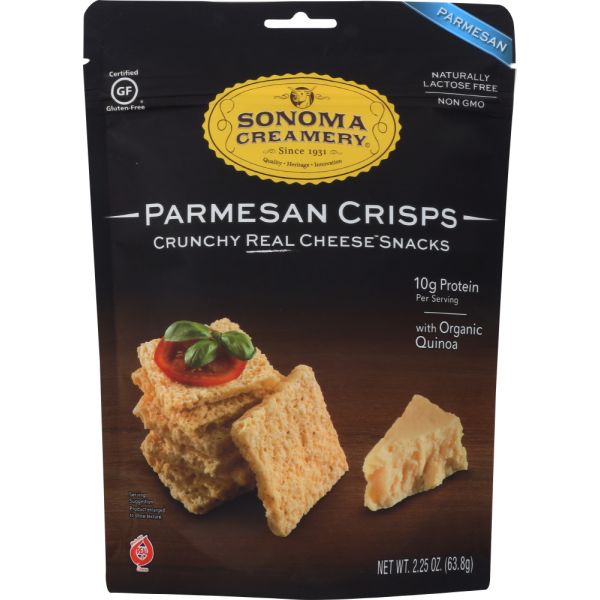 SONOMA CREAMERY: Parmesan Crisps, 2.25 oz