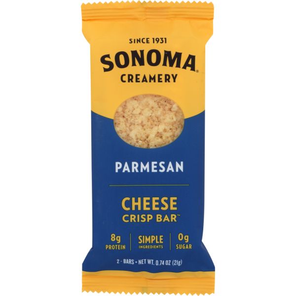 SONOMACREA: Parmesan Cheese Crisp Bar, 0.74 oz