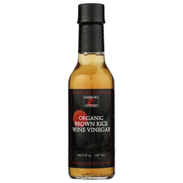 EMPEROR'S KITCHEN: Organic Brown Rice Wine Vinegar, 5 fo