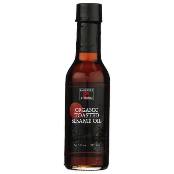 EMPEROR'S KITCHEN: Organic Toasted Sesame Oil, 5 fo