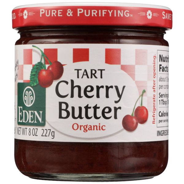 EDEN FOODS: Organic Tart Cherry Butter, 8 oz