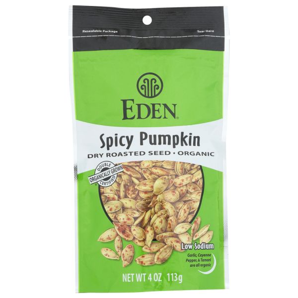EDEN FOODS: Seed Pumpkin Spicy, 4 OZ