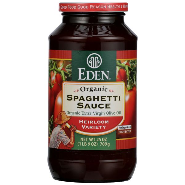 EDEN FOODS: Spaghetti Sauce Organic, 25 oz