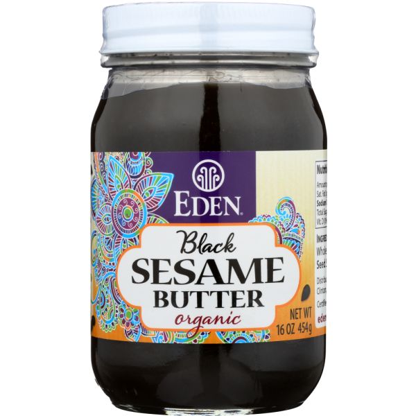 EDEN FOODS: Black Sesame Butter Roasted, 16 oz