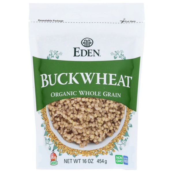 EDEN FOODS: Organic Whole Grain Buckwheat, 16 oz