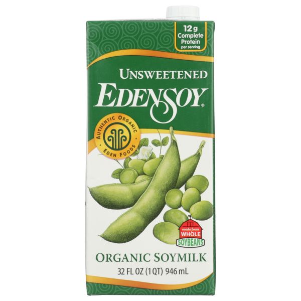 EDEN FOODS: Unsweetened Edensoy, 32 FO