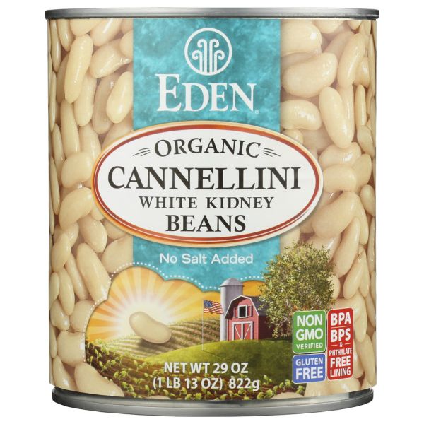 EDEN FOODS: Cannellini (White Kidney) Beans, 29 OZ