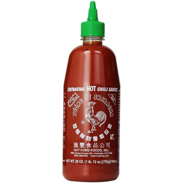 HUY FONG: Sauce Chili Sriracha Hot, 28 oz