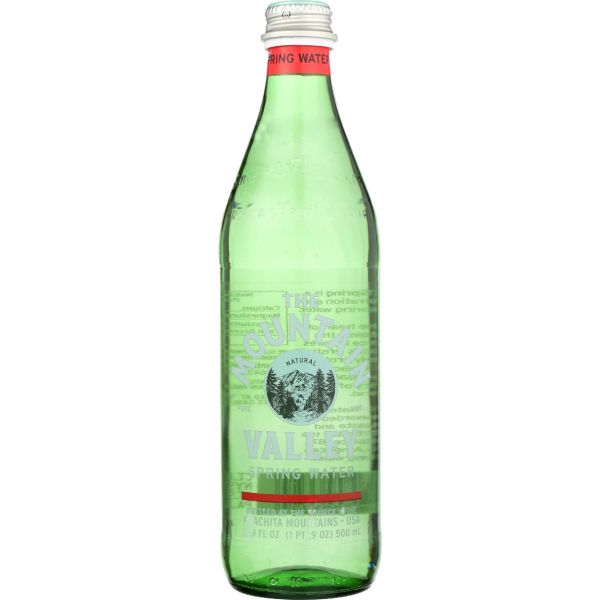 MOUNTAIN VALLEY: Spring Water, .5 lt