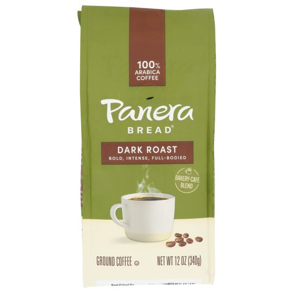 PANERA BREAD: Dark Roast Coffee, 12 oz