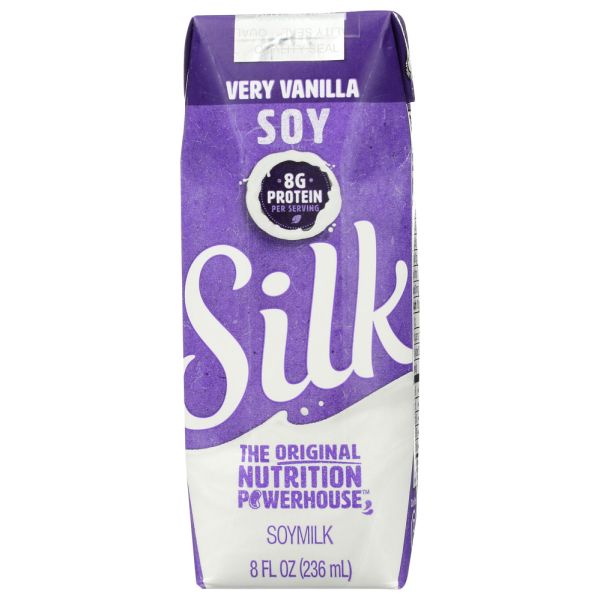 SILK: Very Vanilla Soymilk, 8 oz