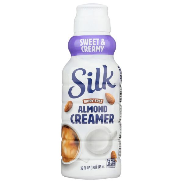 SILK: Sweet and Creamy Almond Creamer, 32 oz