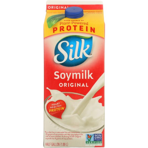 SILK: Original Soy Milk, 64 oz