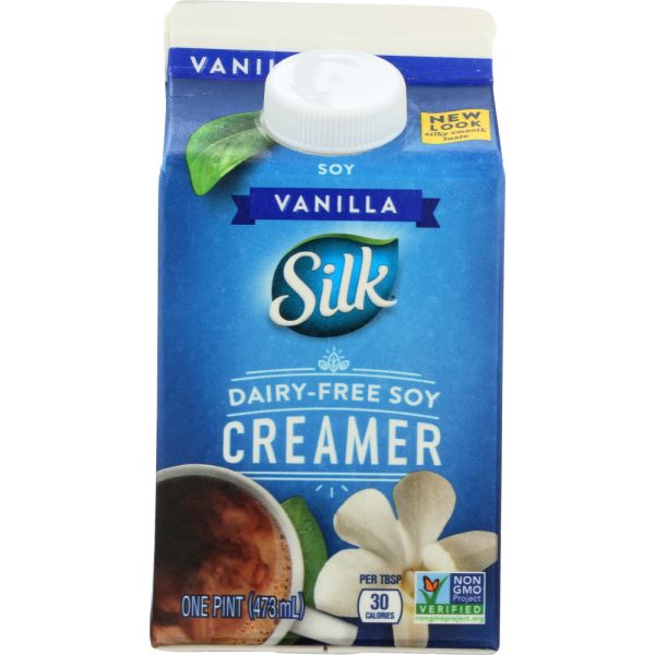 SILK: Dairy-Free Soy Vanilla Creamer, 16 oz