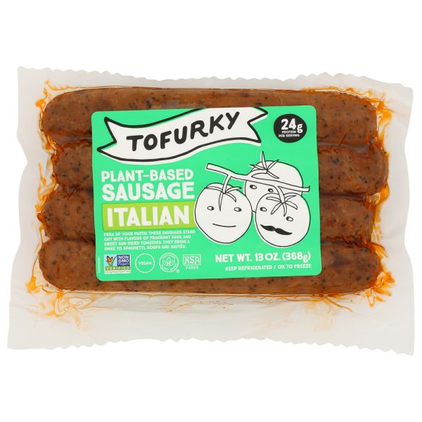 TOFURKY: Sausage Ital Sweet Vegetarian, 14 oz