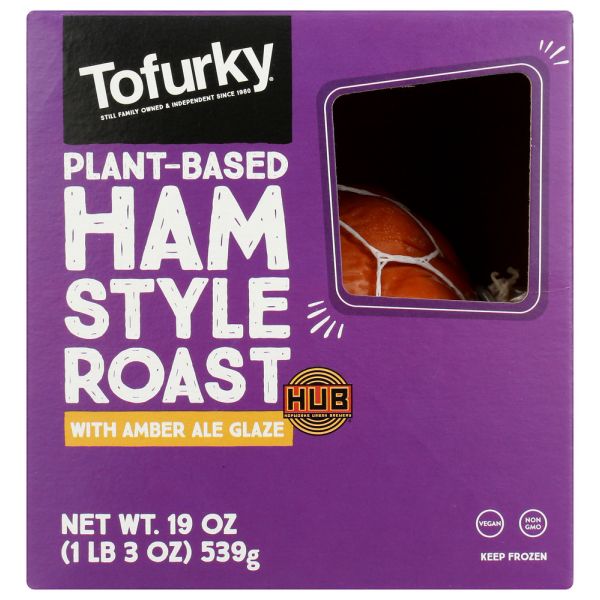 TOFURKY: Ham Style Roast Glazed, 19 oz