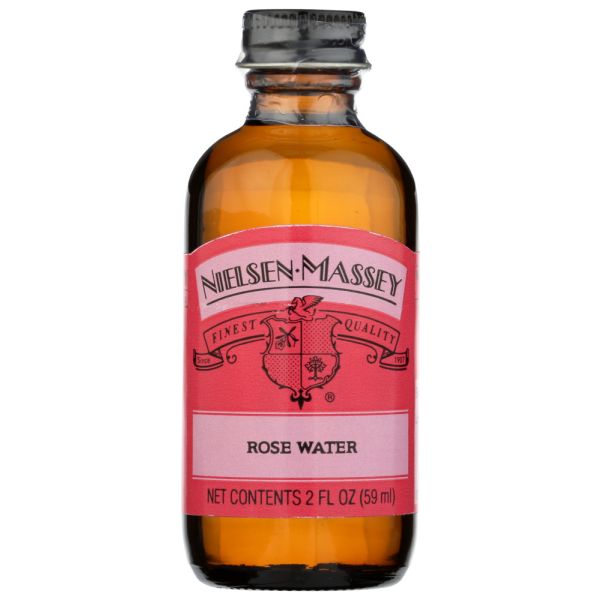 NIELSEN MASSEY: Rose Water Extract, 2 oz