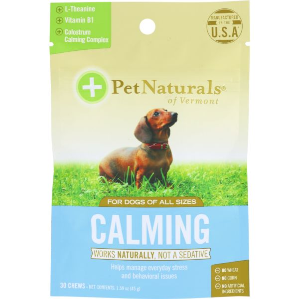 PET NATURALS OF VERMONT: Dogs Calming Chew, 1.59 oz