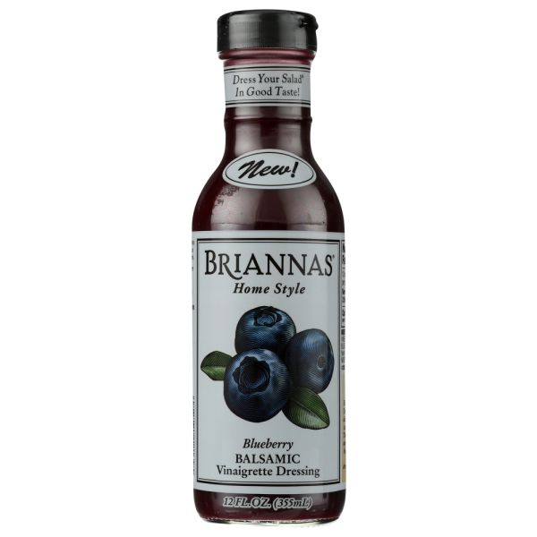 BRIANNAS: Blueberry Balsamic Vinaigrette, 12 oz