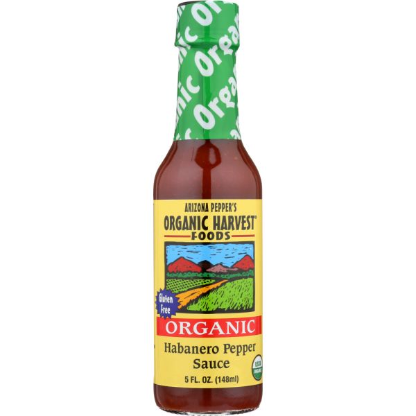 ORGANIC HARVEST FOODS: Habanero Pepper Sauce, 5 oz