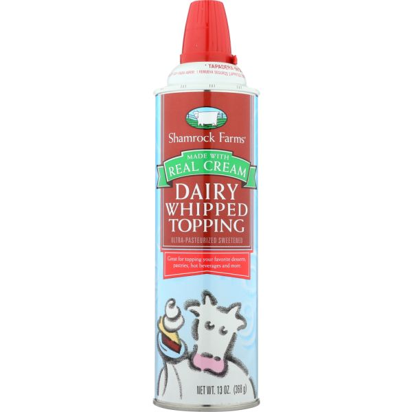 SHAMROCK FARMS: Dairy Whipped Topping, 13 oz