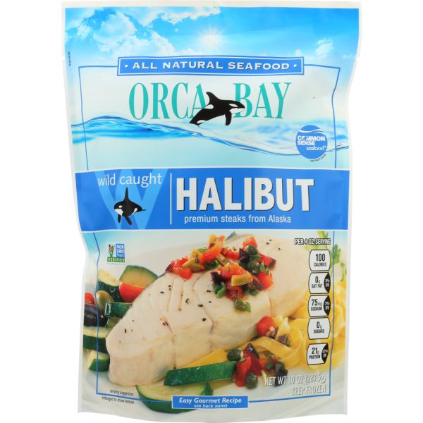 ORCA BAY: Halibut Fish Steak, 10 oz