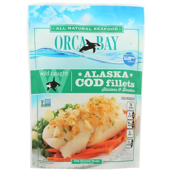 ORCA BAY: Alaska Cod Fillets, 10 oz