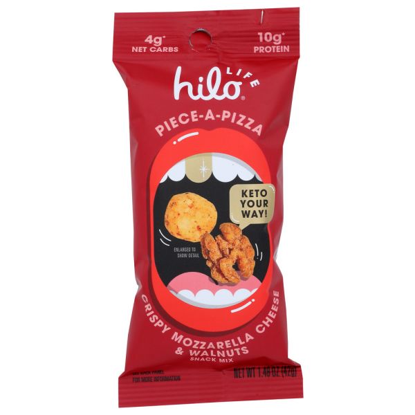 HILO LIFE SNACKS: Nuts Piece A Pizza Cheese Mix, 1.48 oz