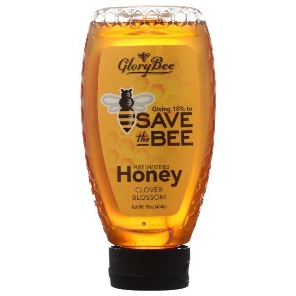 GLORY BEE: Save The Bee Honey, 16 oz