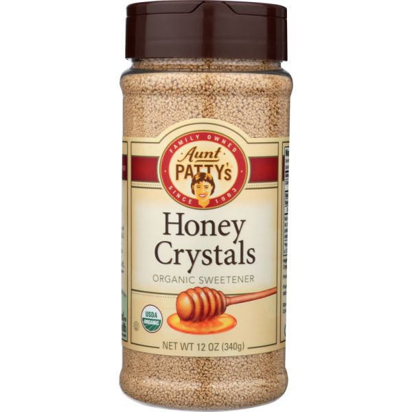 AUNT PATTY: Honey Crystals Organic, 12 oz