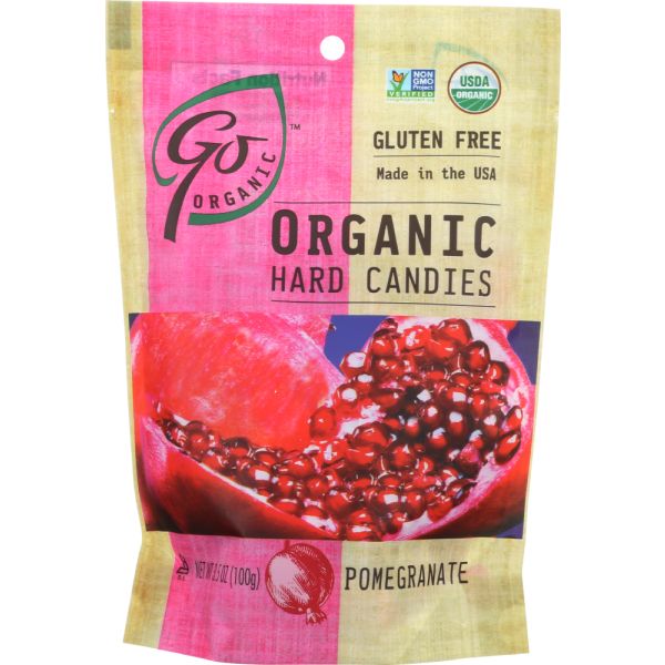 GO ORGANIC: Candy Pomegranate Organic, 3.5 oz