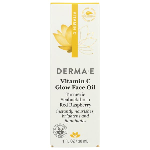 DERMA E: Vitamin C Glow Face Oil, 1 oz