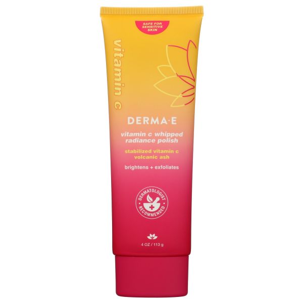 DERMA E: Vitamin C Whipped Radiance Polish, 4 oz