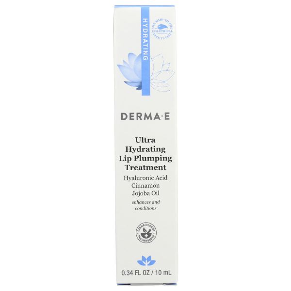 DERMA E: Lip Plumping Treatment, 0.34 OZ