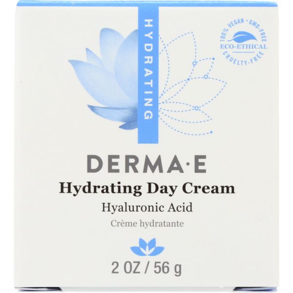 DERMA E: Hydrating Day Cream With Hyaluronic Acid, 2 oz