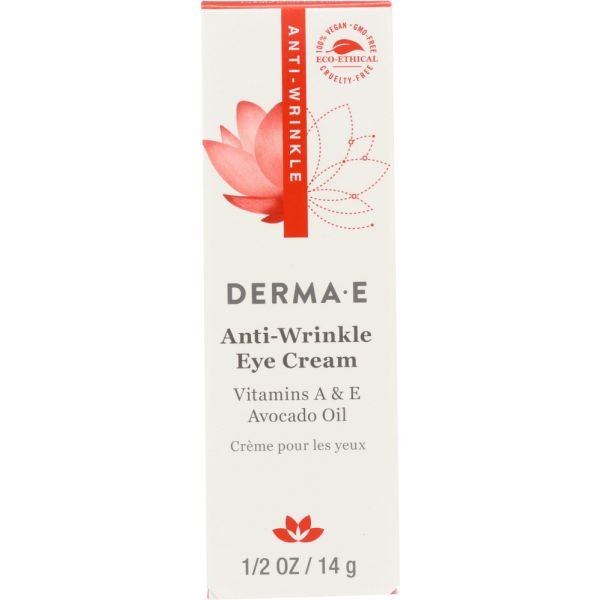 DERMA E: Anti Wrinkle Eye Cream, 0.5 oz