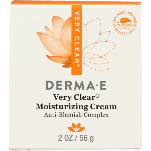 DERMA E: Very Clear Moisturizer Anti-Blemish Complex, 2 oz