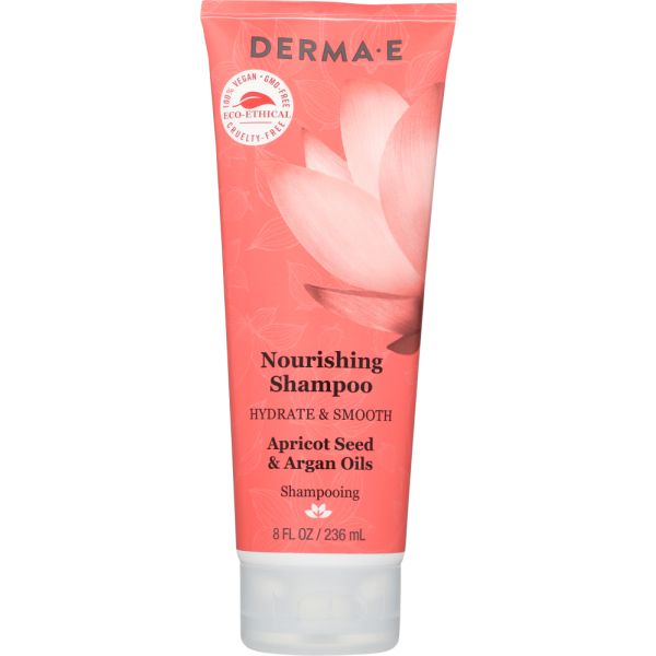 DERMA E: Nourishing Shampoo Hydrate & Smooth, 8 oz