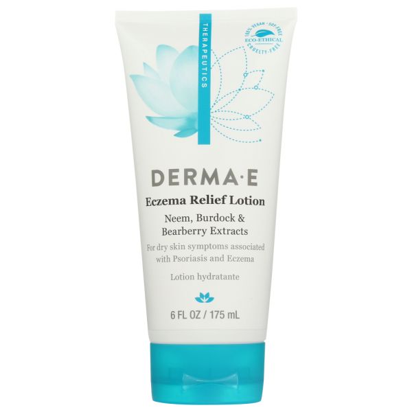 DERMA E: Lotion Eczema Relief, 6 oz
