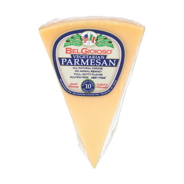 BELGIOIOSO: Vegetarian Parmesan Wedge Cheese, 8 oz