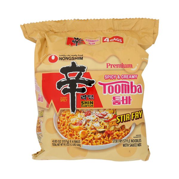 NONG SHIM: Toomba Stir Fry Noodles, 19.3 oz