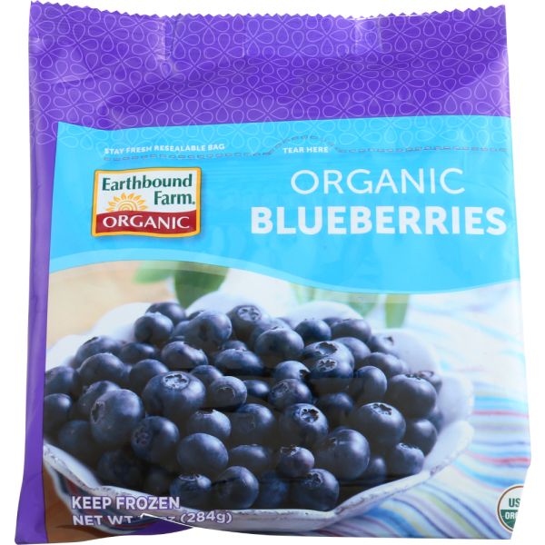 EARTHBOUND FARM: Frozen Organic Blueberries, 10 oz