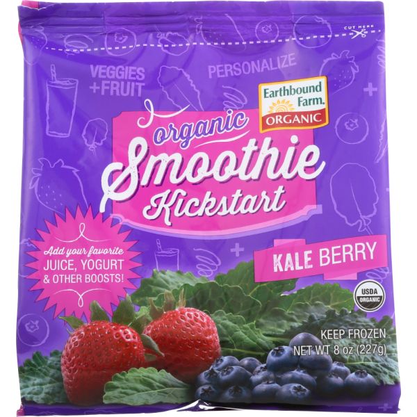 EARTHBOUND FARM: Organic Kale Berry Smoothie Kickstart, 8 oz