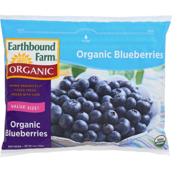 EARTHBOUND FARM: Organic Blueberries, 2 lb