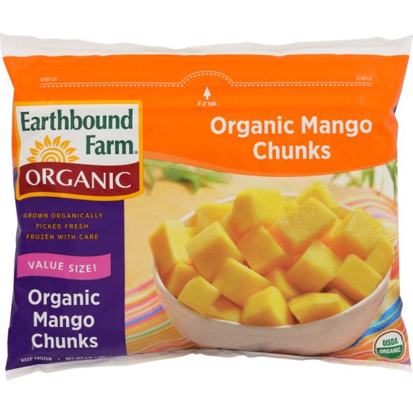 EARTHBOUND FARM: Organic Mango Chunks, 2 lbs