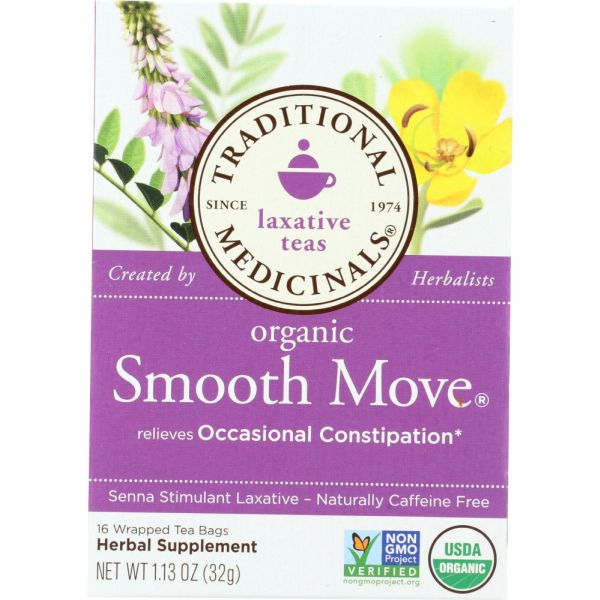 TRADITIONAL MEDICINALS: Smooth Move Tea, 16 bg