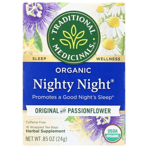 TRADITIONAL MEDICINALS: Organic Nighty Night Tea, 16 bg