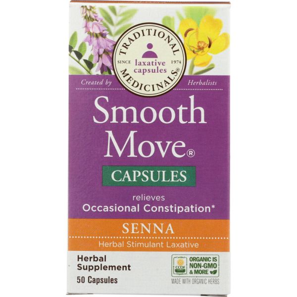 TRADITIONAL MEDICINALS: Smooth Move Senna Extract, 50 cp