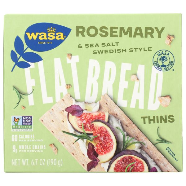WASA: Thins Rosemary & Salt, 6.7 oz